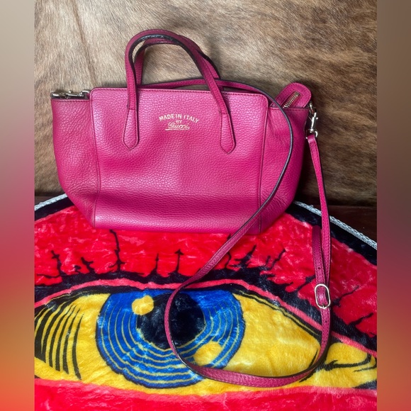 GUCCI magenta swing bag - Picture 2 of 16
